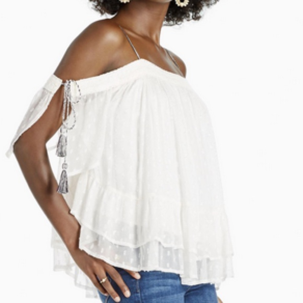 Lucky cold shoulder top